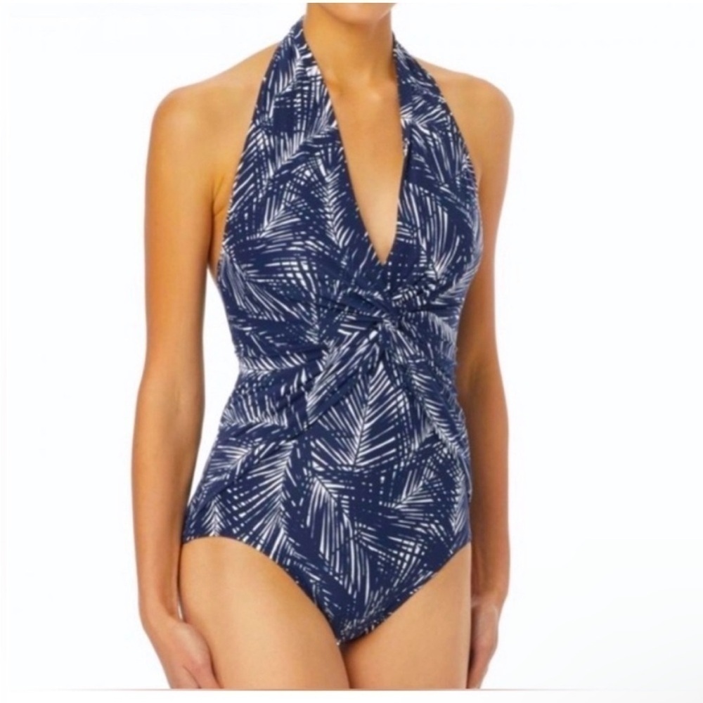 Michael Kors, one piece halter swim suit